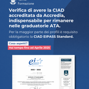 EIPASS Standard – Certificazione Alfabetizzazione Digitale CIAD Riconosciuta Accredia